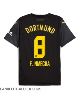 Borussia Dortmund Felix Nmecha #8 Tricou Fotbal Replică 2024-25 Barbati Deplasare